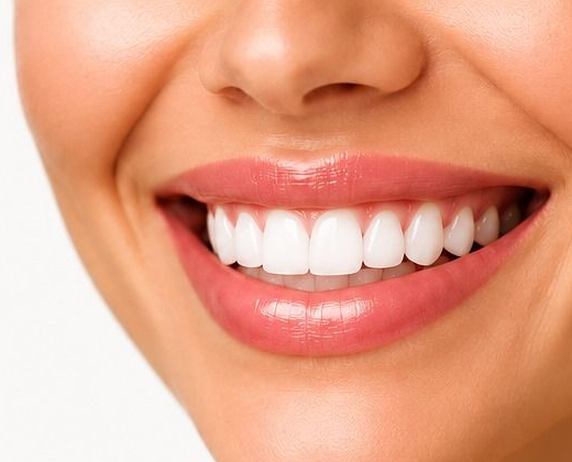 Smiling patient